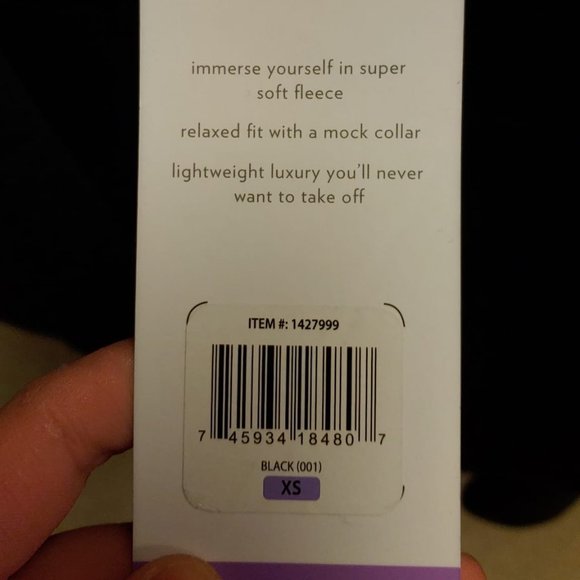 Three Dots Women Quilted Jacket --Black - Picture 8 of 8